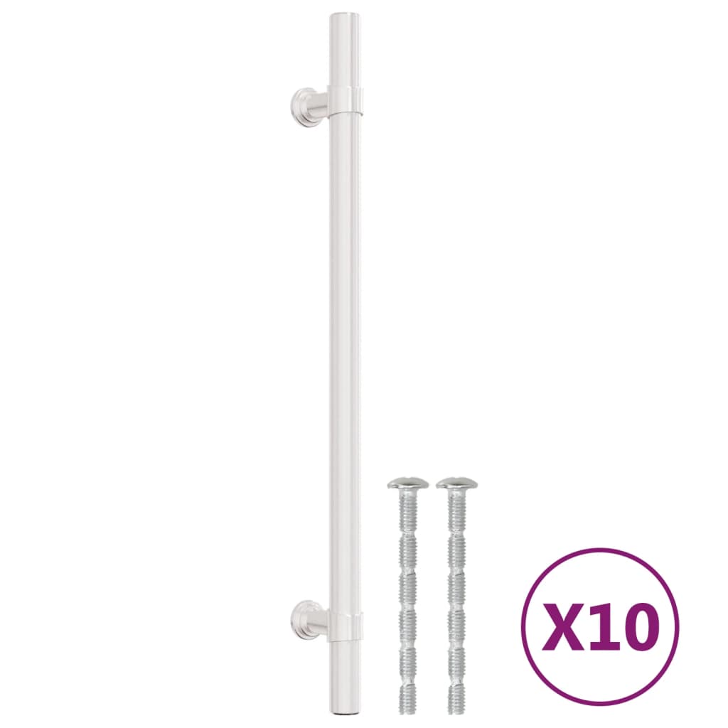 Vidaxx Griffe 10 Stück 192 mm Edelstahl silberfarben