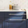 VidaXL Griffe 10 Stück 320 mm Edelstahl silberfarben