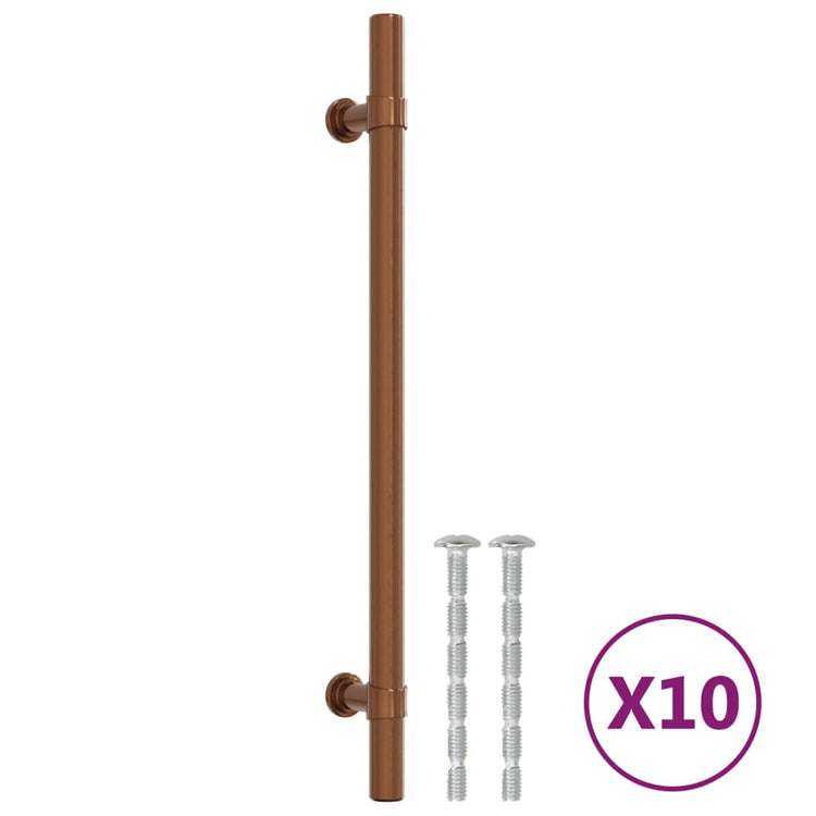 Vidaxx Griffe 10 Stück 192 mm Edelstahl bronzefarben