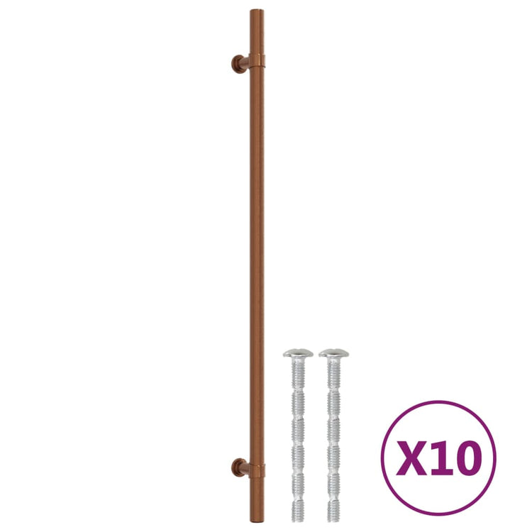 VidaXL Griffe 10 Stück 320 mm Edelstahl bronzefarben