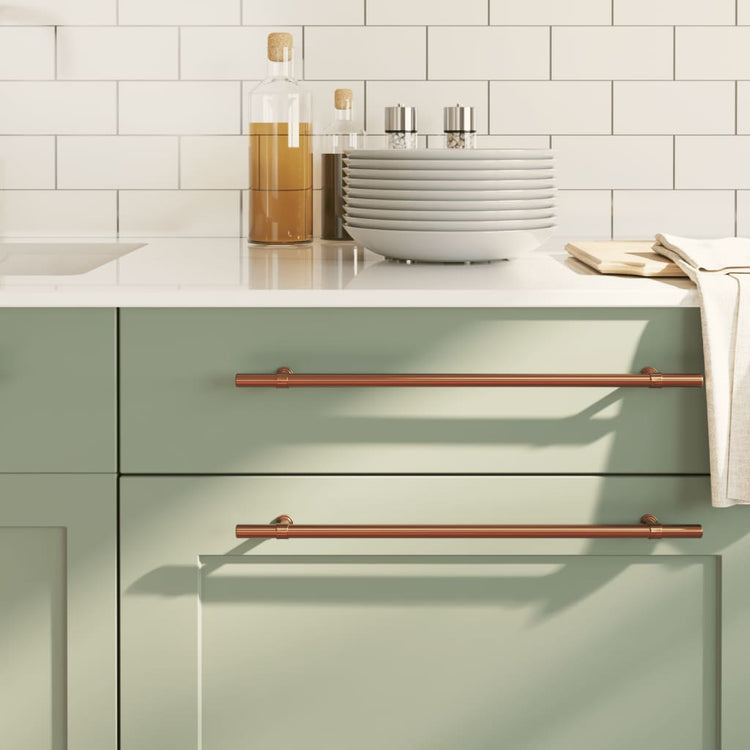 VidaXL Griffe 10 Stück 320 mm Edelstahl bronzefarben