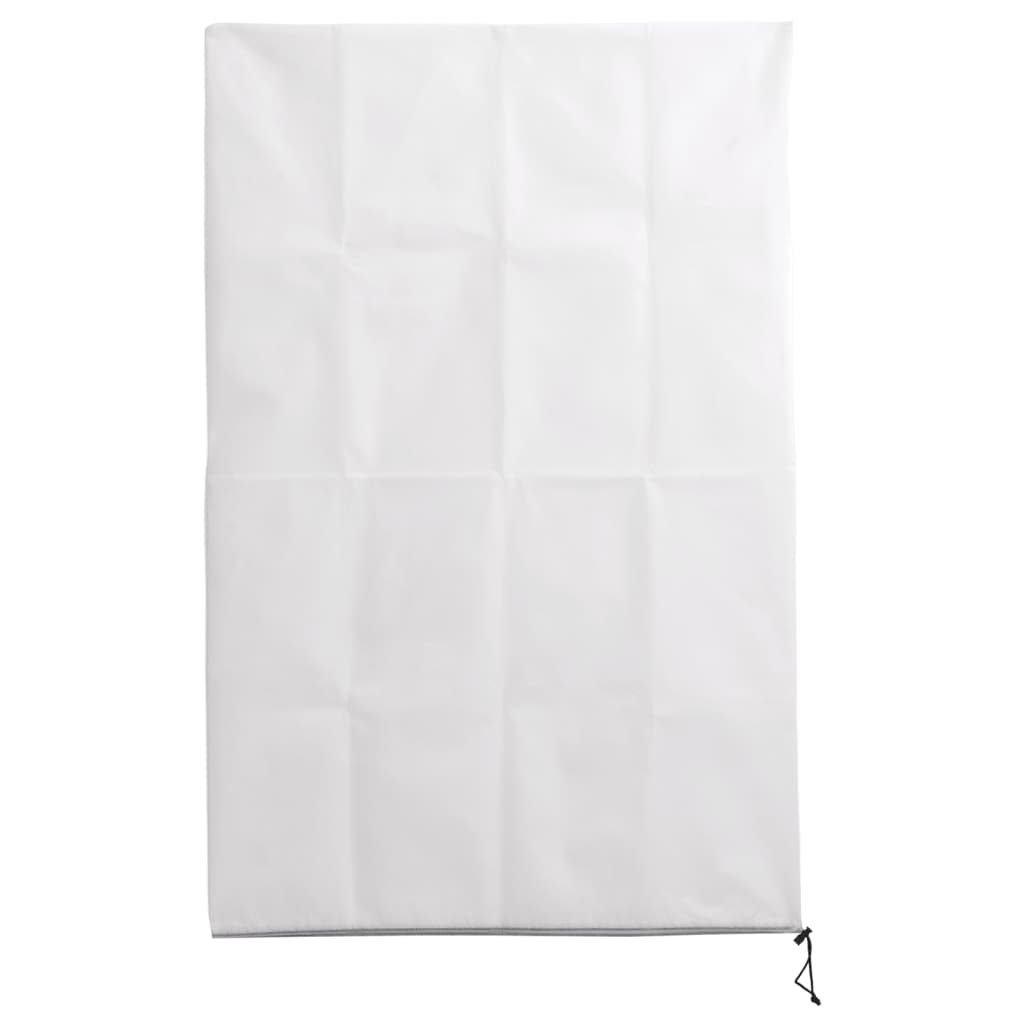 Vidaxxl Pflanzenabdeckungen mit Reißverschluss 2 Stk. 70 g m² 1x1,55 m