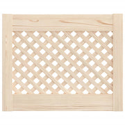 VIDAXL -Schranktüren mit Lamellen 2 -Stcs 49,5x39,5 cm Festkiefer - afbeelding 3