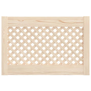 VIDAXL -Schranktüren mit Lamellen 2 -PCs 59,5 x 39,5 cm Festkiefer - afbeelding 3