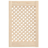 VIDAXL -Schranktüren mit Lamellen 2 -Stcs 39,5 x 61,5 cm Festkiefer - afbeelding 3