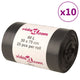 Vidaxl Müllsäcke 250 St 60 l Schwarz