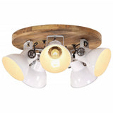 VIDAXL -Deckenlampe 25 W E27 50x50x25 cm Weiß - afbeelding 1