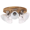 VIDAXL -Deckenlampe 25 W E27 50x50x25 cm Weiß