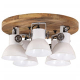 VIDAXL -Deckenlampe 25 W E27 50x50x25 cm Weiß - afbeelding 3