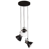 Vidaxl Hanging Lamp 25 W E27 30x30x100 cm Schwarz - afbeelding 3