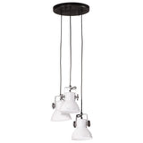 Vidaxl Hanging Lamp 25 W E27 30x30x100 Weiß - afbeelding 2