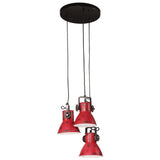 Vidaxl Hanging Lamp 25 W E27 30x30x100 cm Umwebderot - afbeelding 2