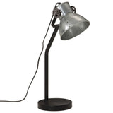 Vidaxl Desk Lampe 25 W E27 17x17x60 cm Vintage Silberfarbe - afbeelding 2