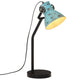 Vidaxl Desk Lampe 25 W E27 17x17x60 cm verwittert blau