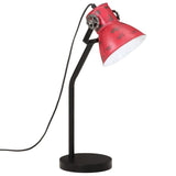 Vidaxl Desk Lampe 25 W E27 17x17x60 cm verwitterte Rot - afbeelding 2