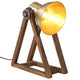 Vidaxl Desk Lampe 25 W E27 30x17x40 cm Antike Messingfarben