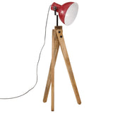VIDAXL -Stehlampe 25 W E27 45x45x120 cm verwitterte Rot - afbeelding 2