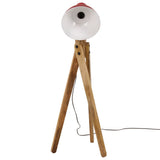 VIDAXL -Stehlampe 25 W E27 45x45x120 cm verwitterte Rot - afbeelding 3
