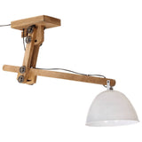 VIDAXL-Deckenlampe 25 W E27 105x30x65-108 cm Weiß - afbeelding 2