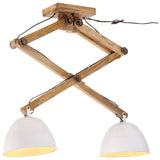 VIDAXL -Deckenlampe 25 W E27 29x18x85 cm Weiß - afbeelding 1