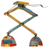 VIDAXL -Deckenlampe 25 W E27 29 x 18 x 85 cm, mehrfach gelöscht - afbeelding 1