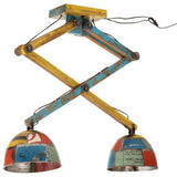 VIDAXL -Deckenlampe 25 W E27 29 x 18 x 85 cm, mehrfach gelöscht - afbeelding 2
