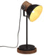 Vidaxl Desk Lampe 25 W E27 17x17x50 cm Schwarz