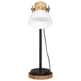 Vidaxl Desk Lamp 25 W E27 18x18x60 cm Weiß - afbeelding 3