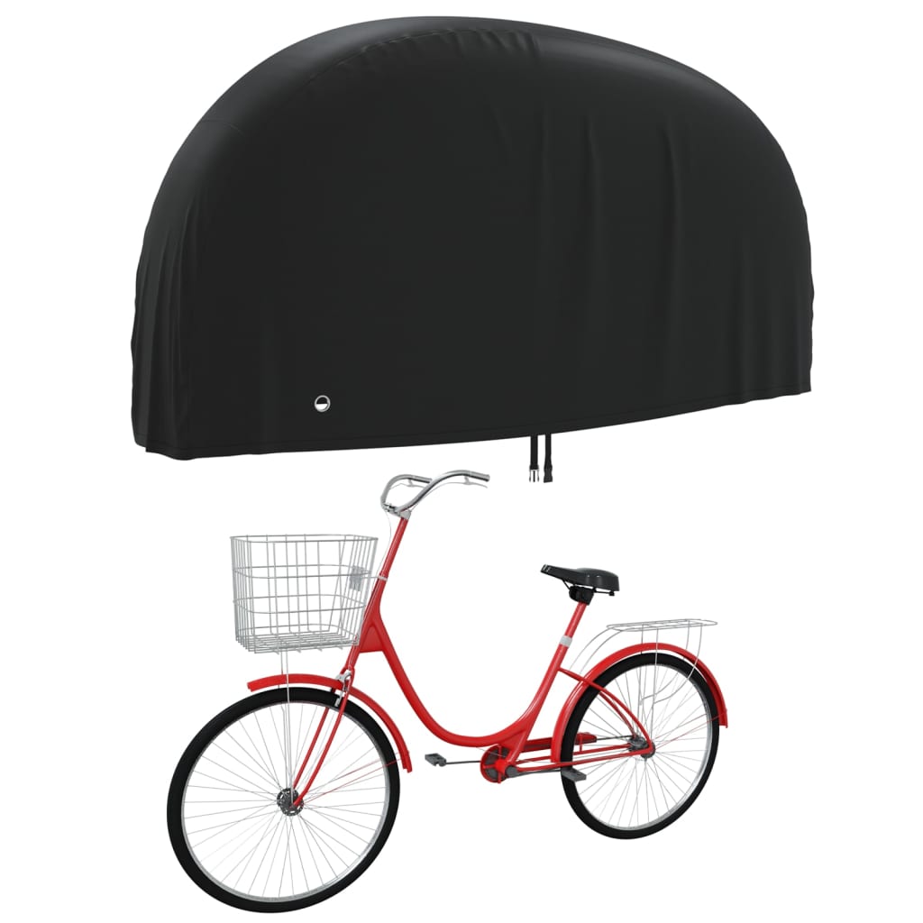 Vidaxl Fahrradabdeckung 200x70x110 cm 190t Oxford Schwarz