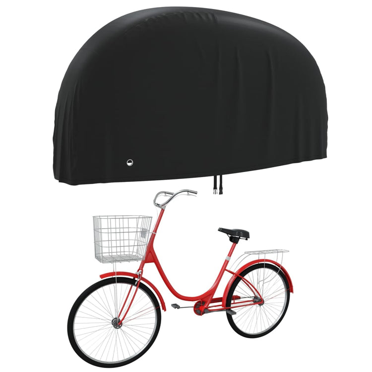 Vidaxl Fahrradabdeckung 200x70x110 cm 190t Oxford Schwarz