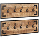 VIDAXL -Beschichtsregale 2 ST 80x8x25 cm Festes Rauhholz