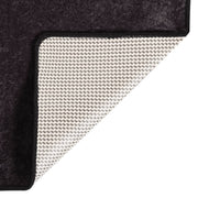 Vidaxl Teppich waschbarer Anti-Rutsch 150x230 cm Anthrazitfarben - afbeelding 2