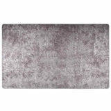 Vidaxl Teppich waschbarer Anti-Rutsch 120x170 cm Grau - afbeelding 1