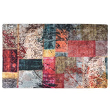 Vidaxl Teppich waschbarer Anti-Rutsch 120x170 cm Patchwork mehrfarbig - afbeelding 2