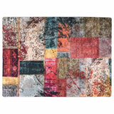 Vidaxl Teppich waschbarer Anti-Rutsch 150x230 cm Patchwork mehrfarbig - afbeelding 2