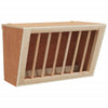 Vidaxl Hooiruif für Kaninchen 37x18.5x23 cm Festkieferholz