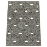 VIDAXL -Platten perforiert 40 Stcs 2 mm 120 x 60 mm verzinkter Stahl - afbeelding 3