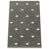 VIDAXL -Platten perforiert 40 PCs 2 mm 140 x 60 mm verzinkter Stahl - afbeelding 3