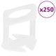 VIDAXL -Levelklemmen für Fliesen 250 Stcs 1 mm