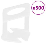 Vidaxl Nivelling -System für Fliesen 250 Keile 500 Klemmen 2 mm - afbeelding 2