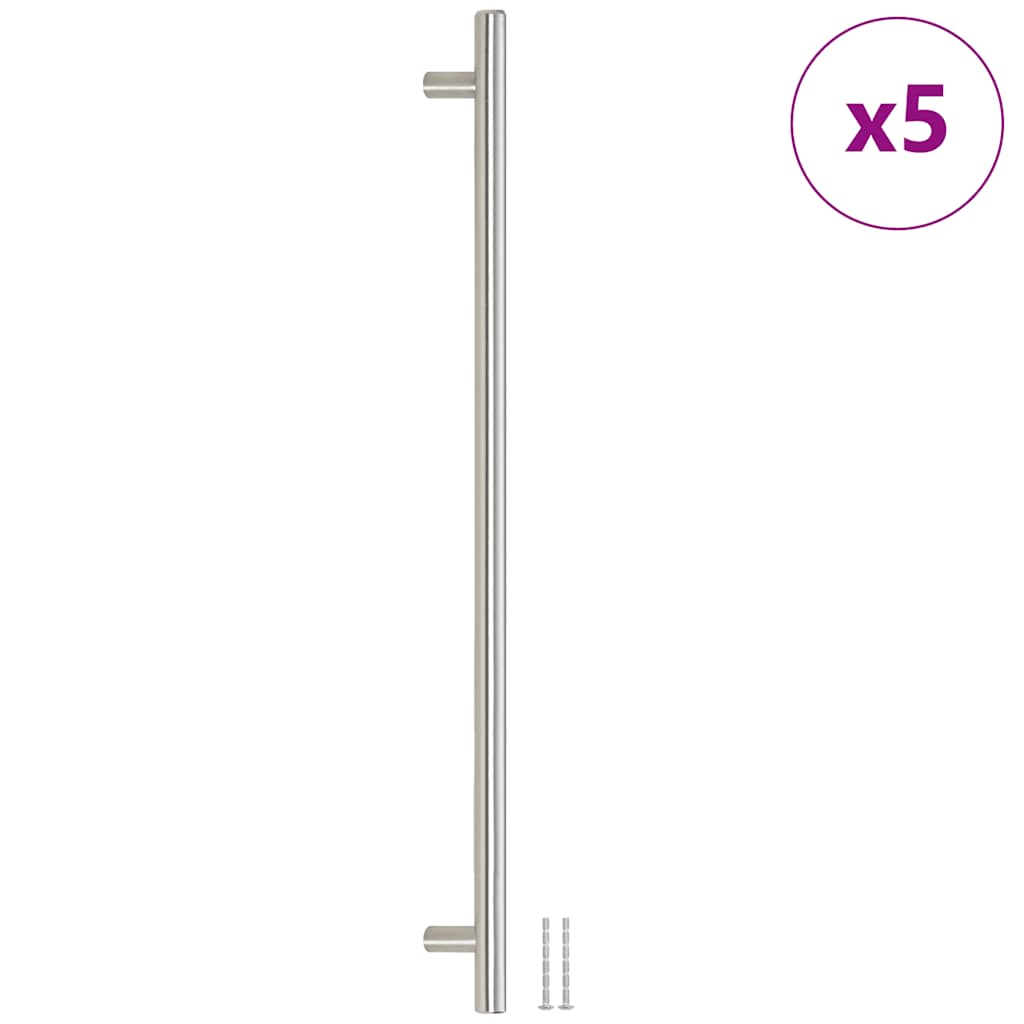 VIDAXL -Griffe 5 ST 480 mm Edelstahl Silberfarbe