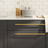 VIDAXL -GREISE 5 ST 320 mm Edelstahl Goldfarbe - afbeelding 1