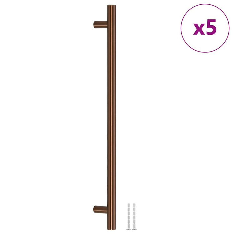 VidaXL Griffe 5 Stück 320 mm Edelstahl bronzefarben