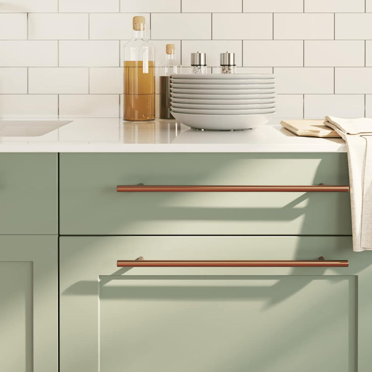 VidaXL Griffe 5 Stück 320 mm Edelstahl bronzefarben