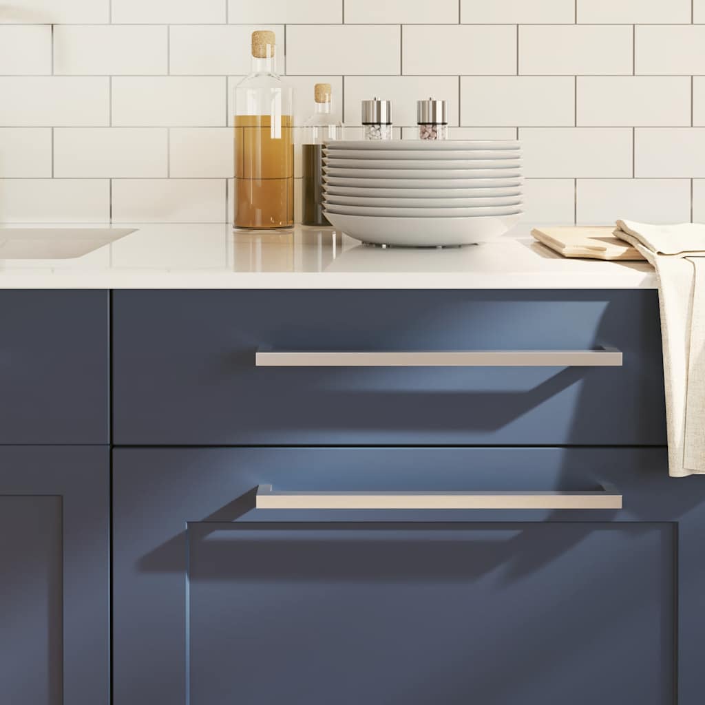 VidaXL Griffe 5 Stück 320 mm Edelstahl silberfarben