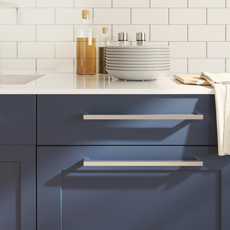 VidaXL Griffe 5 Stück 320 mm Edelstahl silberfarben