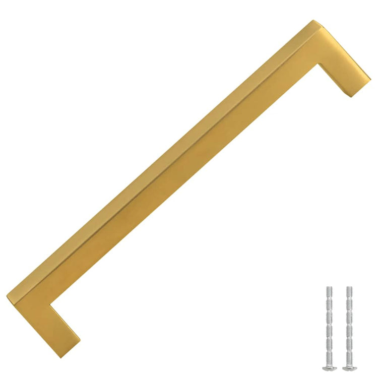 Vidaxx Griffe 10 Stück 160 mm Edelstahl goldfarben