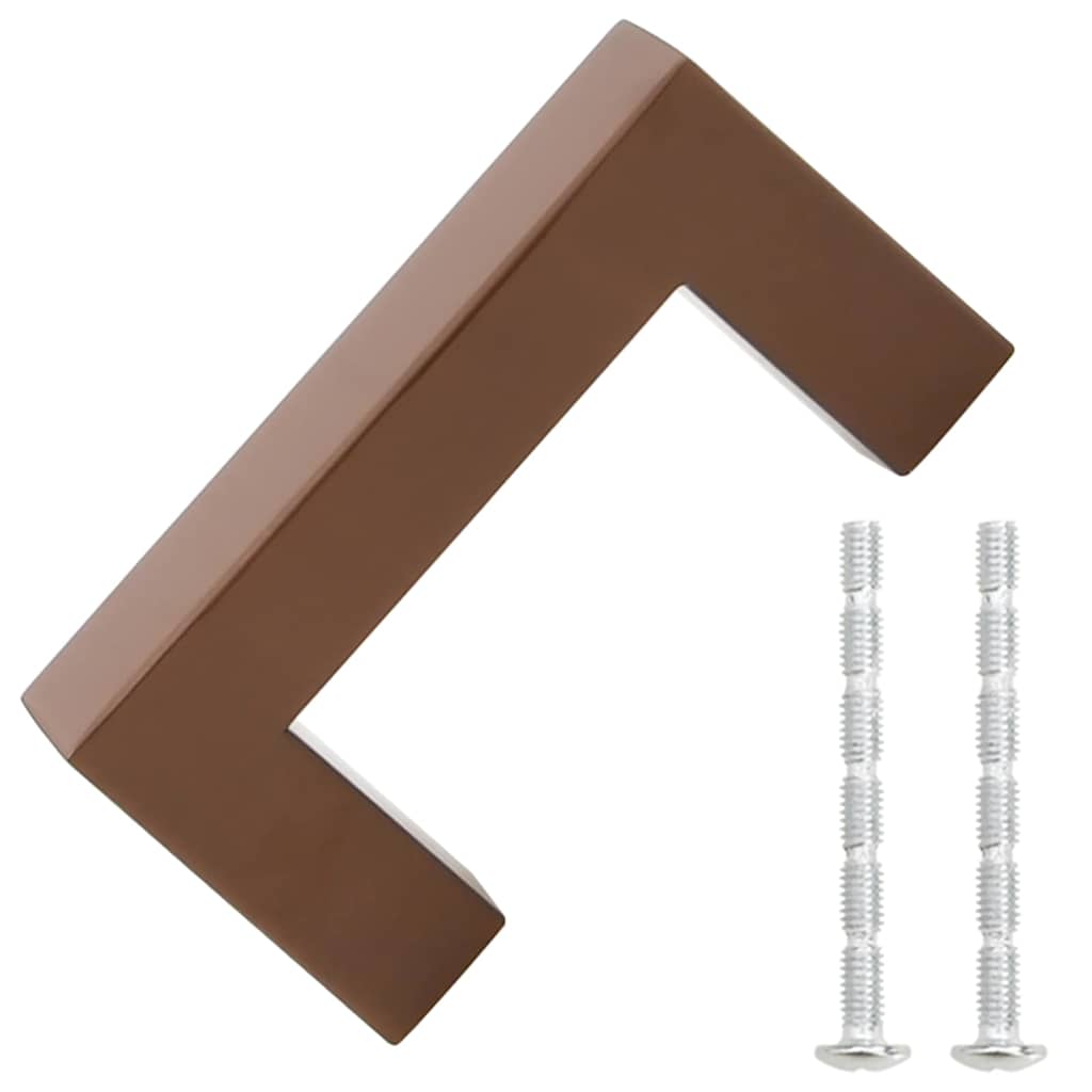 Vidaxl Griffe 10 ST 64 mm Edelstahl Bronze gefärbt