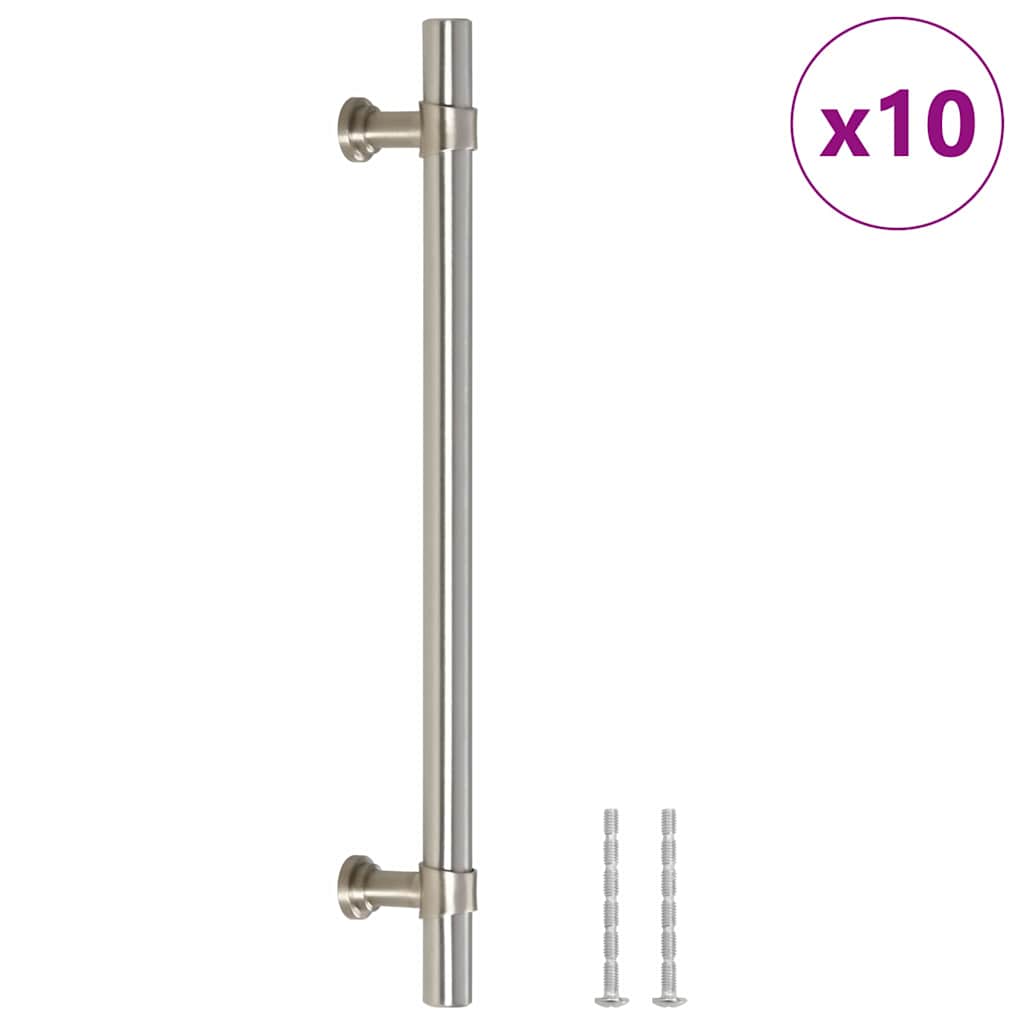 Vidaxl Griffe 10 St 160 mm Edelstahl Silberfarbe