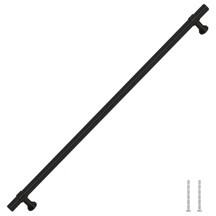 VidaXL Griffe 5 Stück 320 mm Edelstahl schwarz